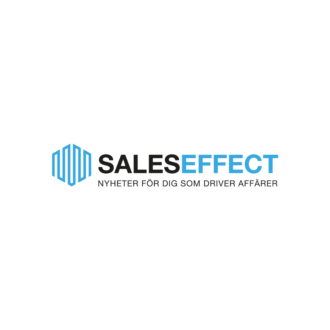 "SaleDeffects logotyp i företagets profilfärger."
