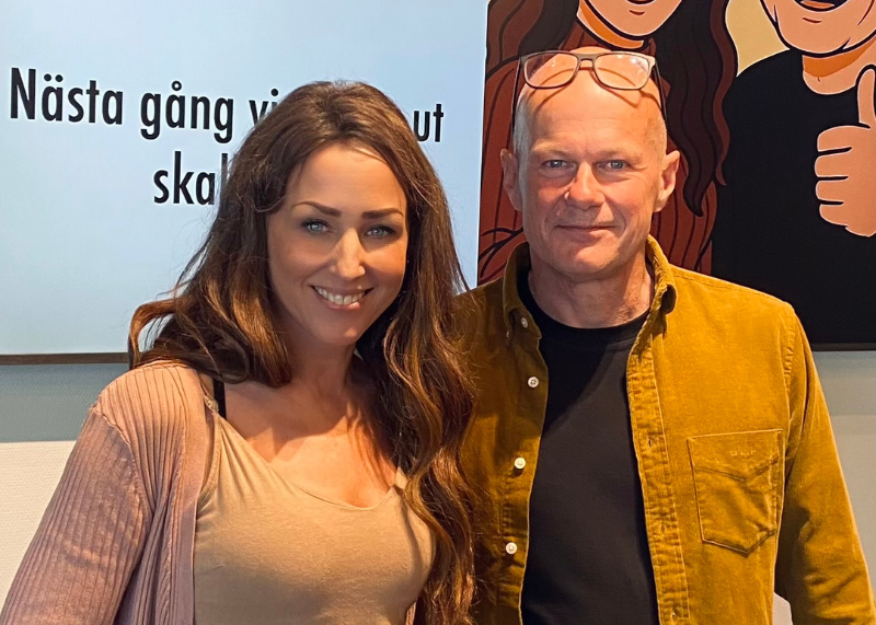 Mikael Jansson, CEO, Fairlink, Camilla Grönbladh, Marknadsföringsproffs